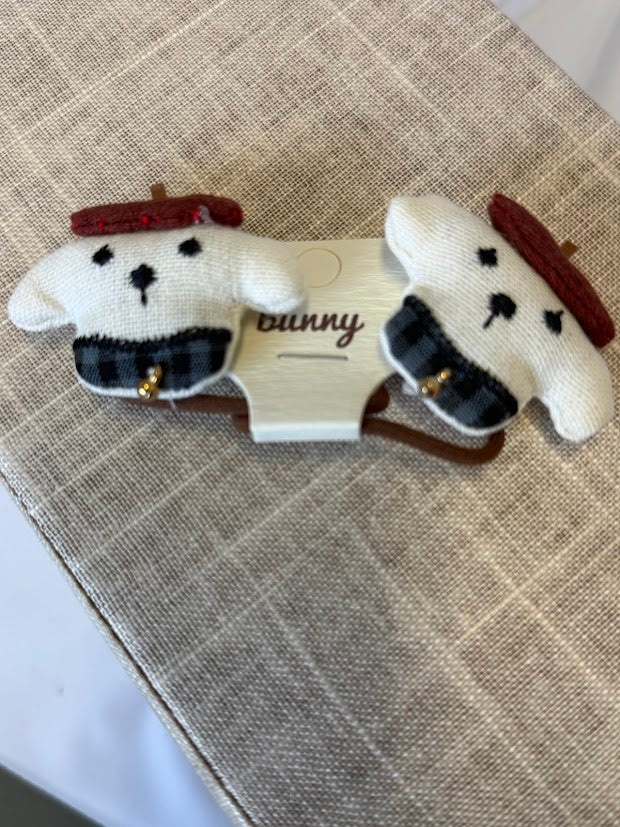 Red Hat Dog Hair Ties