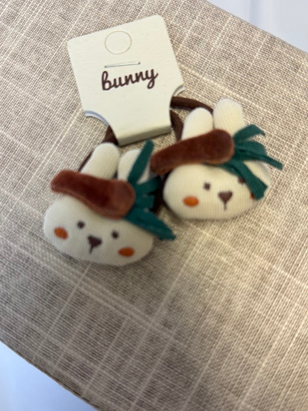 Carrot Rabbit Hair Ties