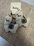 Off-white Alpaca Hair Ties
